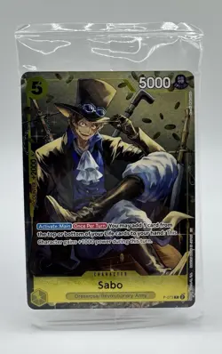 Sabo P-073 One Piece Tin Vol. 2 Exclusive Promo SEALED - Image 1