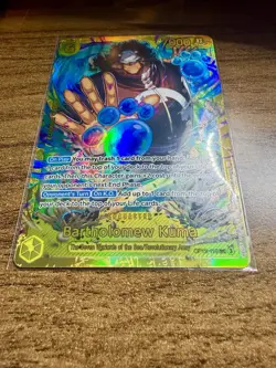 One Piece Bartholomew Kuma Legacy of the Master OP12 (op12-119) - Secret Rare - Image 4