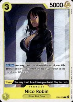 Extra Booster: One Piece Heroines Edition #EB03-054 Nico Robin (054) - Image 1