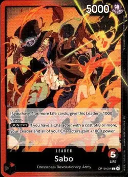 Carrying On His Will #OP13-004 Sabo (004) - Image 1