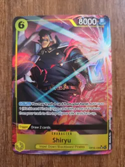 Shiryu OP16-108 SR Alt Art OP16 The Time of Battle One Piece NM - Image 1