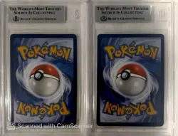 Blastoise & Venusaur 151 Pokemon Cards EX SIR Beckett Graded 9 Set - Image 2
