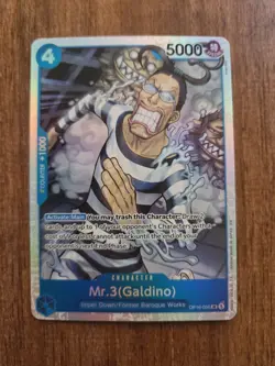 One Piece Time Of Battle Op16-056 Mr.3 (Galdino) SR - Image 1