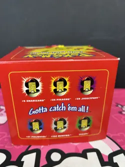 Pokemon Burger King Pikachu 23K Gold Plated Trading Card Poke Ball Box | G20 - Image 3