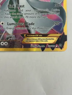 Pokemon TCG Gardevoir EX 116/114 XY Steam Siege Secret Rare Full Art Holo 170 HP - Image 3
