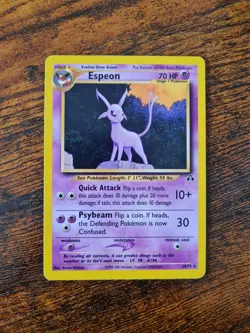 Espeon 20/75 Neo Discovery Non-Holo Pokemon Card - Image 1