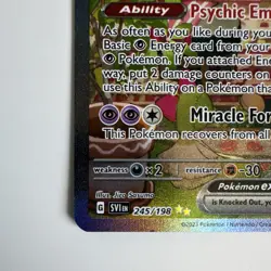 Pokemon TCG Gardevoir ex 245/198 Special illustration Rare - Full Art Holo EN - Image 5