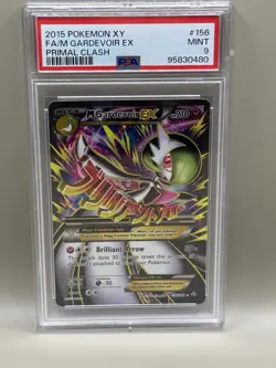 Pokemon TCG XY-Primal Clash Gardevoir EX Full Art Holo Ultra Rare Psa 9 - Image 1