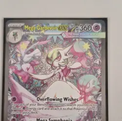 Pokemon TCG Mega Gardevoir EX 178/132 Mega Evolution Full Art Holo Rare English - Image 1