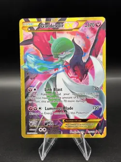 Pokemon Gardevoir EX TCG Full Art Secret Rare Holo Card 116/114 Steam Siege - Image 1