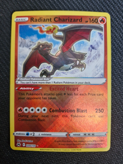Pokemon TCG - Radiant Charizard 020/159 - Crown Zenith - Radiant Rare Holo - Image 1