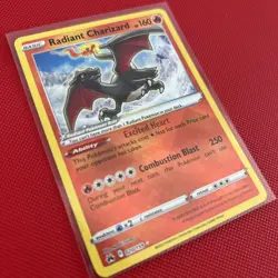 Radiant Charizard 020/159 - Crown Zenith Holo - Pokemon TCG - NM - Image 3