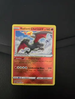 Pokemon TCG Card Radiant Charizard 020/159 Crown Zenith Holo Rare - NM - Image 3