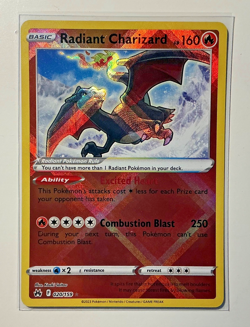 Radiant Charizard 020/159 Radiant Rare Crown Zenith - Pokemon TCG NM/MT - Image 1