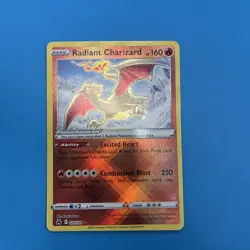 Radiant Charizard - Radiant Rare - Crown Zenith - Pokemon TCG - 020/159 - LP - Image 5