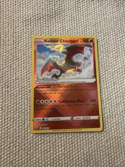 Radiant Charizard 020/159 Crown Zenith NM Radiant Rare Pokemon TCG - Image 1