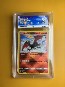 Radiant Charizard | 020/159 | Crown Zenith | Pokemon TCG | ACE 9 MINT - Image 1