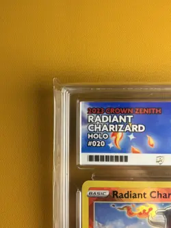 Radiant Charizard | 020/159 | Crown Zenith | Pokemon TCG | ACE 9 MINT - Image 2