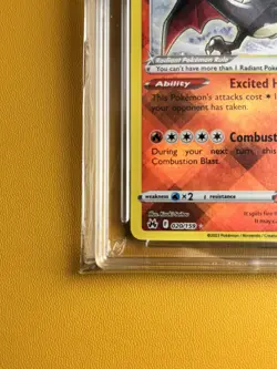 Radiant Charizard | 020/159 | Crown Zenith | Pokemon TCG | ACE 9 MINT - Image 4