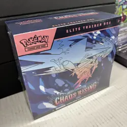 Pokemon TCG Chaos Rising Elite Trainer Box Factory Sealed Brand New ETB 9 Packs+ - Image 2