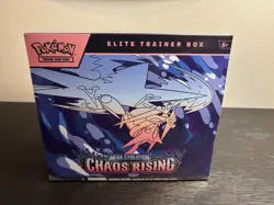 Pokemon Chaos Rising Elite Trainer Box Factory Sealed ETB d - Image 1