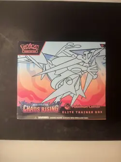 Chaos Rising Pokemon Center ETB Elite Trainer Box Factory Sealed Brand New - Image 1