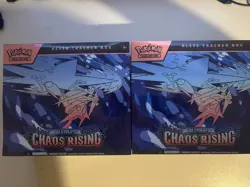 Pokemon Chaos Rising Elite Trainer Box Factory Sealed ETB - Image 1