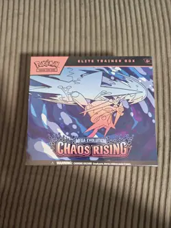 Pokemon TCG Chaos Rising Elite Trainer Box Factory Sealed New UK Seller ETB - Image 1