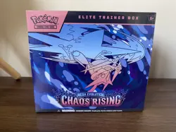 Pokemon TCG Chaos Rising ETB (Elite Trainer Box) Brand New & Factory Sealed - Image 1