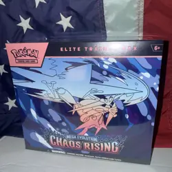 Pokemon TCG Chaos Rising Elite Trainer Box ETB Factory Sealed - Image 1