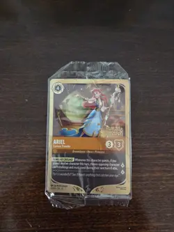 Sealed FOIL PROMO Ariel - Curious Traveler 43/P3 Disney Lorcana Wilds Unknown - Image 2