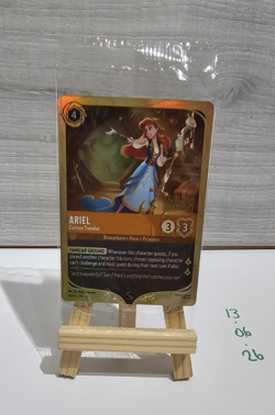 Disney Lorcana Ariel - Curious Traveler 43/P3 Wilds Unknown Promo Foil EN - Image 1