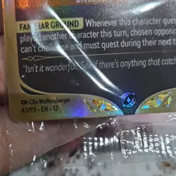 Disney Lorcana Ariel - Curious Traveler 43/P3 Wilds Unknown Promo Foil EN - Image 3