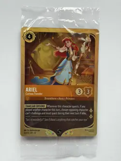 Sealed FOIL PROMO Ariel - Curious Traveler 43/P3 Disney Lorcana Wilds Unknown - Image 1