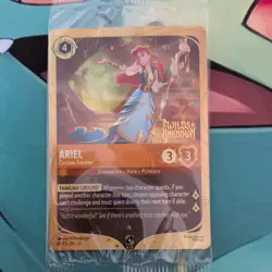 Sealed FOIL PROMO Ariel - Curious Traveler 43/P3 Disney Lorcana Wilds Unknown - Image 1