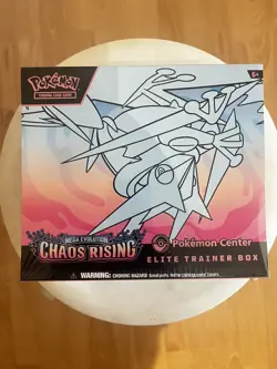 Pokemon Center Chaos Rising PKC ETB Brand New & Sealed In Hand Pokemon TCG - Image 1