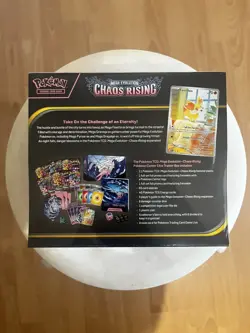 Pokemon Center Chaos Rising PKC ETB Brand New & Sealed In Hand Pokemon TCG - Image 2