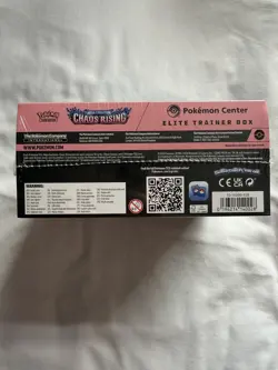 Pokemon TCG Chaos Rising Pokemon Center Elite Trainer Box PKC ETB - New & Sealed - Image 3