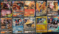 Lot of 10 UNIQUE JUMBO Pokemon Tcg Cards Gengar, Charizard, Greninja and More! - Image 1