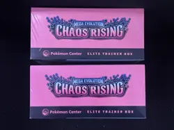 2x Pokemon TCG: Chaos Rising Pokemon Center ETB Elite Trainer Box - New Sealed - Image 2