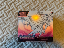 Pokemon TCG Pokemon Center Chaos Rising ETB Brand New Slight Damage - Image 1