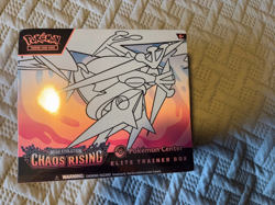 Pokemon TCG Pokemon Center Chaos Rising ETB Brand New Slight Damage - Image 4