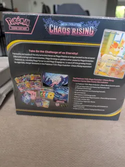 Pokemon TCG Chaos Rising Pokemon Center ETB New & Sealed - Image 3