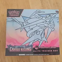 Pokemon TCG Chaos Rising Pokemon Center Elite Trainer Box ETB *TINY TEAR* Sealed - Image 1