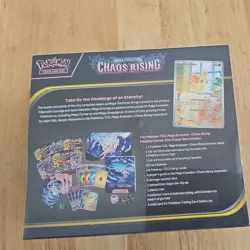 Pokemon TCG Chaos Rising Pokemon Center Elite Trainer Box ETB *TINY TEAR* Sealed - Image 3