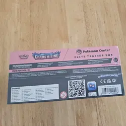 Pokemon TCG Chaos Rising Pokemon Center Elite Trainer Box ETB *TINY TEAR* Sealed - Image 5