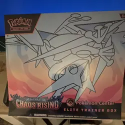 Pokemon Center Pokemon TCG Mega Evolution: Chaos Rising ETB English - Image 1