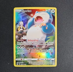 Snorlax TG10/TG30 NM Full Art Trainer Gallery Pokemon Card SWSH Lost Origin TCG - Image 1