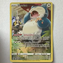 Pokemon TCG Snorlax TG10/TG30 Lost Origin TG Holo English 150 HP - Image 1