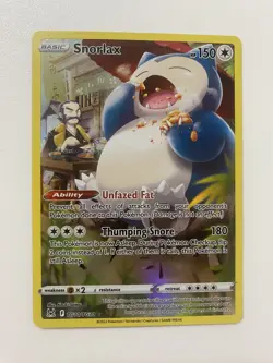 Snorlax TG10/TG30 Swsh11: Lost Origin Trainer Gallery Holo Pokemon Card TCG - Image 1